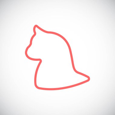 kedi evde beslenen hayvan hayvan simgesi