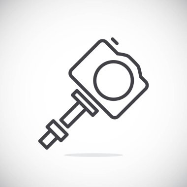 Fotoğraf makinesi simgesi. 