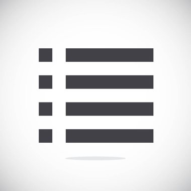 Denetim listesi basit simgesi