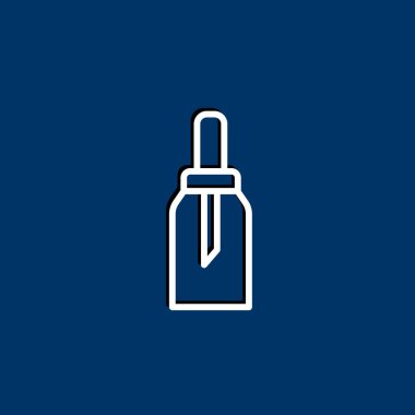 Damlalık simgesini ile plastik şişe