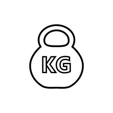 Ağırlık kg simgesi