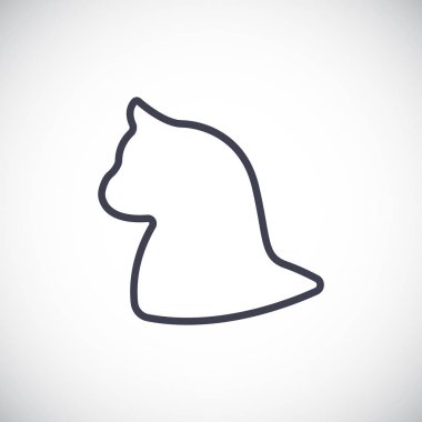 kedi evde beslenen hayvan hayvan simgesi