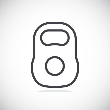 Dumbbell basit simgesi