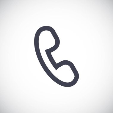 telefon cep telefonu simgesi