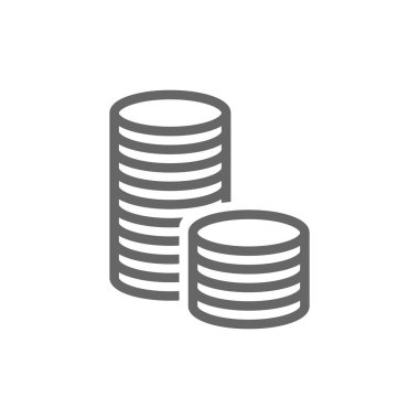 paralar basit simgesi