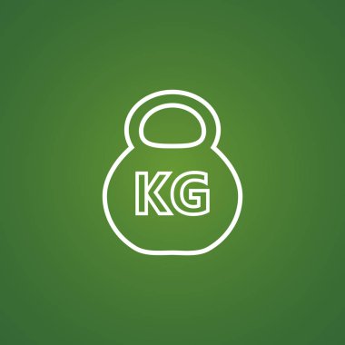 Ağırlık kg simgesi