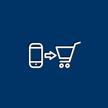 basit simge e-alışveriş