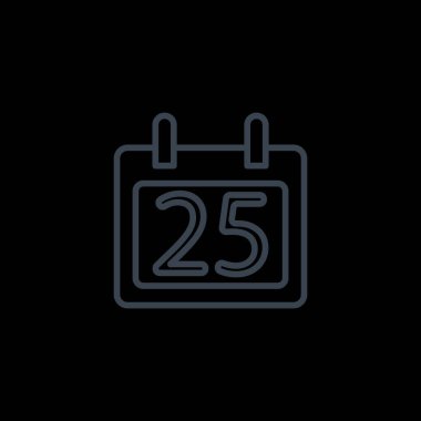 Takvim Basit Simgesi