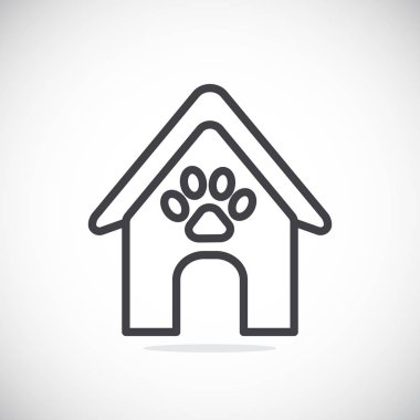 köpek kulübesi web simgesi