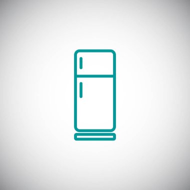 buzdolabı basit simgesi