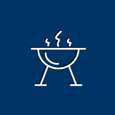 mangal barbekü simgesi