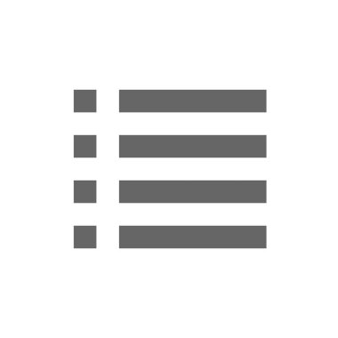 Denetim listesi basit simgesi