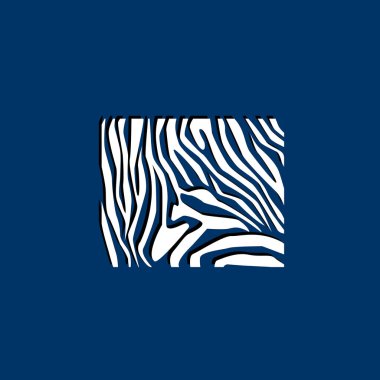 Zebra doku basit simgesini