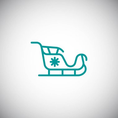 Noel atlı kızak satırı simgesi