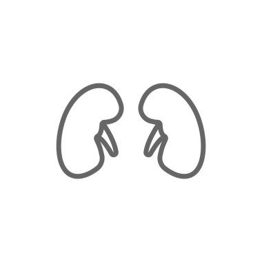 Tıp böbrekler simgesi