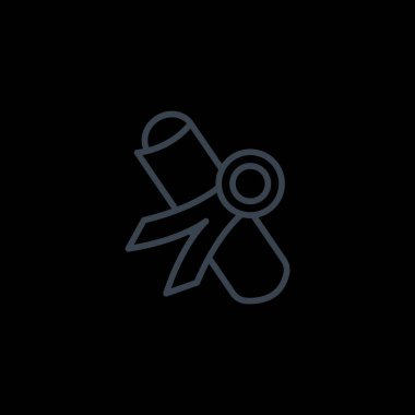 Diploma basit simgesi