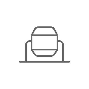 Beton karıştırıcı simgesini