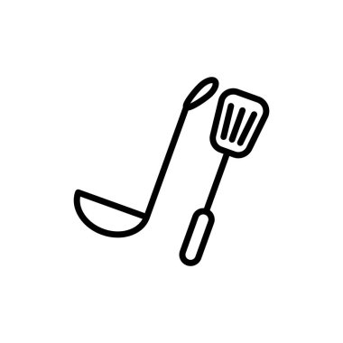 mutfak mutfak eşyaları basit simgesi