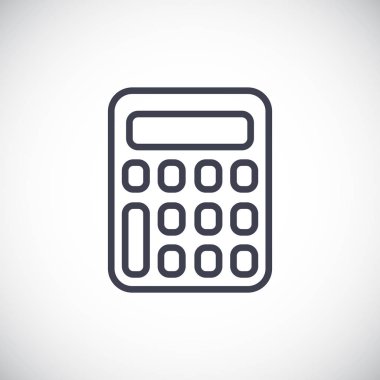 Basit hesap makinesi simge