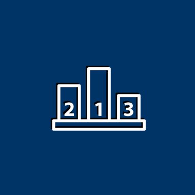 Podyum basit simgesi