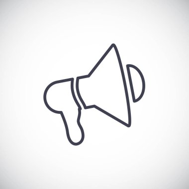 Megafon simge tasarlamak