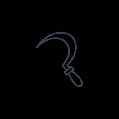 Biçerek kanca simgesi