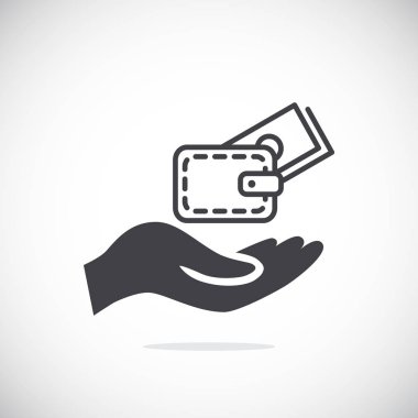 Yatırım Düz Simgesi