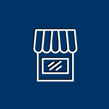 Dükkanı basit simgesi