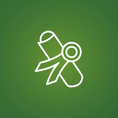 Diploma basit simgesi