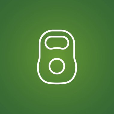 Dumbbell basit simgesi