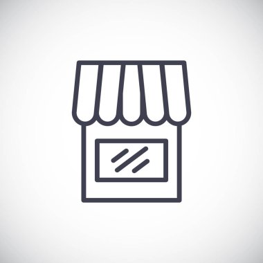 Dükkanı basit simgesi