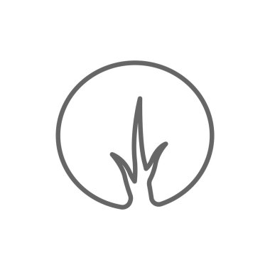 basit ağaç simgesiyle