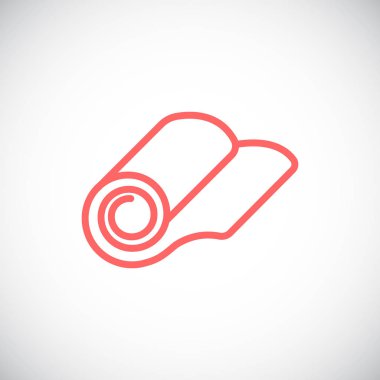 rulo duvar kağıdı simgesinin