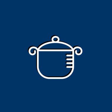 Tencere basit simgesi