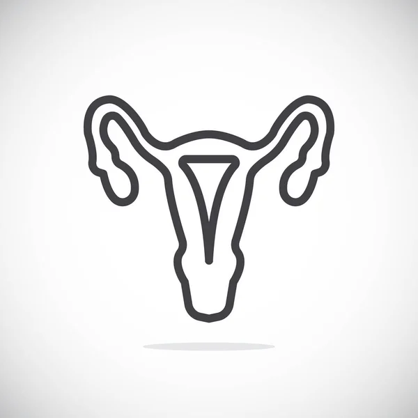 Medicina ícone ginecologia —  Vetores de Stock