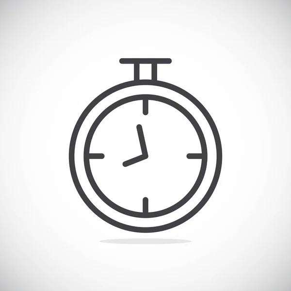 Stopwatch simple icon — Stock Vector