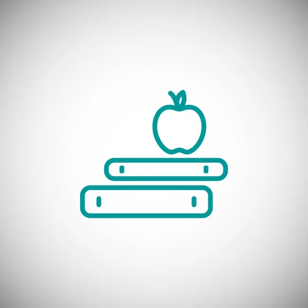 Educación simple icono — Archivo Imágenes Vectoriales