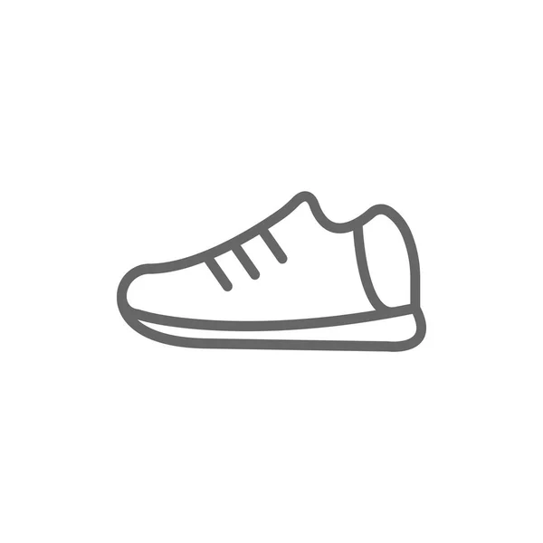 Ayakkabı basit simgesi — Stok Vektör