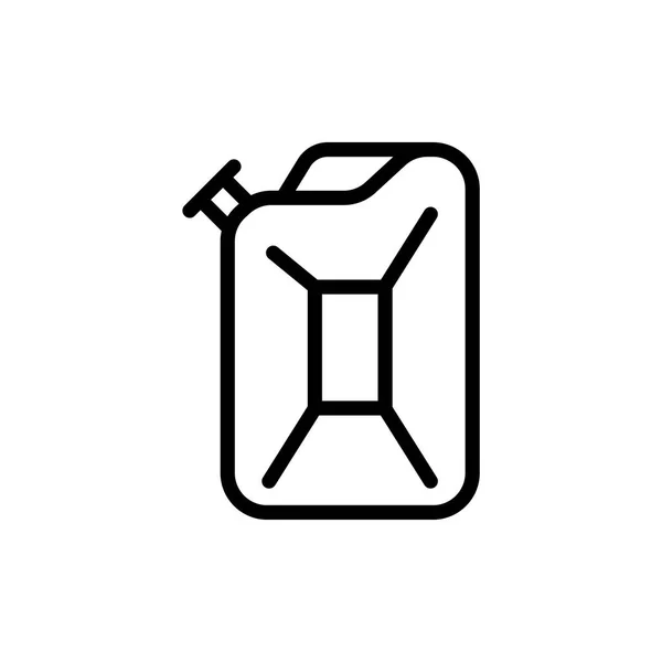 Jerrycan icono simple — Vector de stock