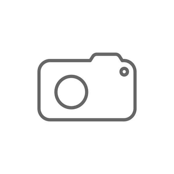 Câmera ícone simples — Vetor de Stock