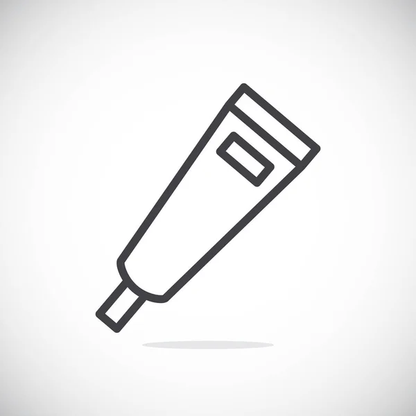 Icône tube dentifrice — Image vectorielle