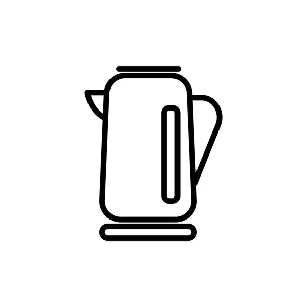 Eenvoudige pot pictogram — Stockvector