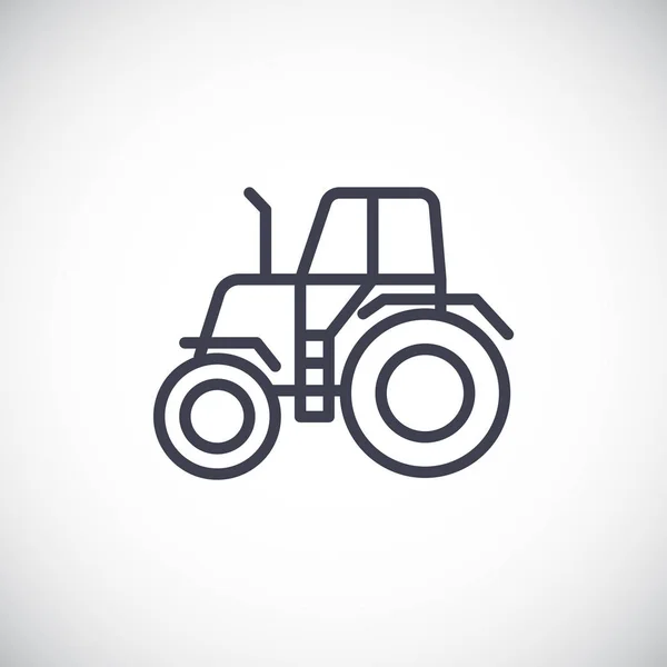 Tractor icono simple — Archivo Imágenes Vectoriales