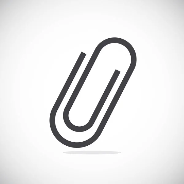 Clip icono de estilo plano — Vector de stock