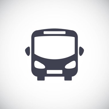 Otobüs Basit Simgesi