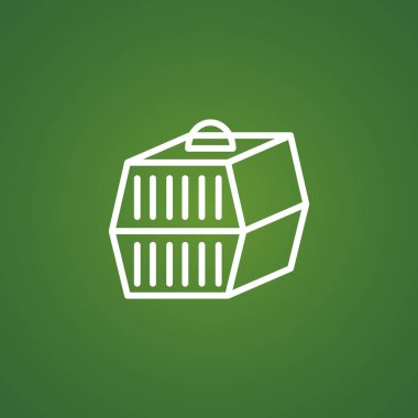 Evde beslenen hayvan taşıma için kafes