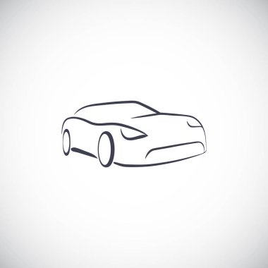 basit araç simgesini