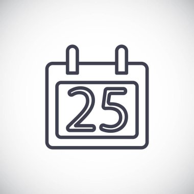 Takvim Basit Simgesi