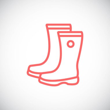 Lastik çizmeler simgesi