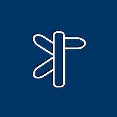 Gezinti basit simgesi